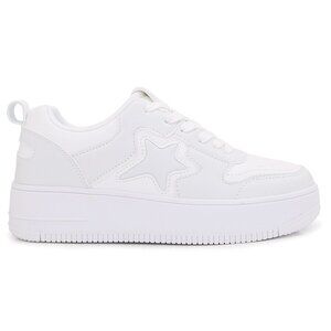 NEW BERNESS - NOVA Pure Star White Street Sneakers